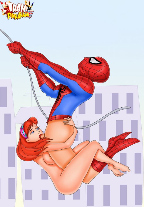 Hot Cartoon Porn Superheros - For all the fans of hot superheroes cartoon sex we have another great set  of it! Fearless Spiderman is having sex with an amazing busty redhead chick  and simply can't get enough